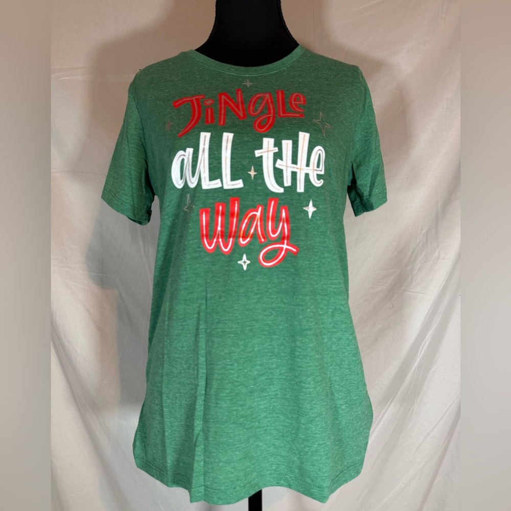 Holiday Time Women’s “Jingle All the Way” Shirt 🎄